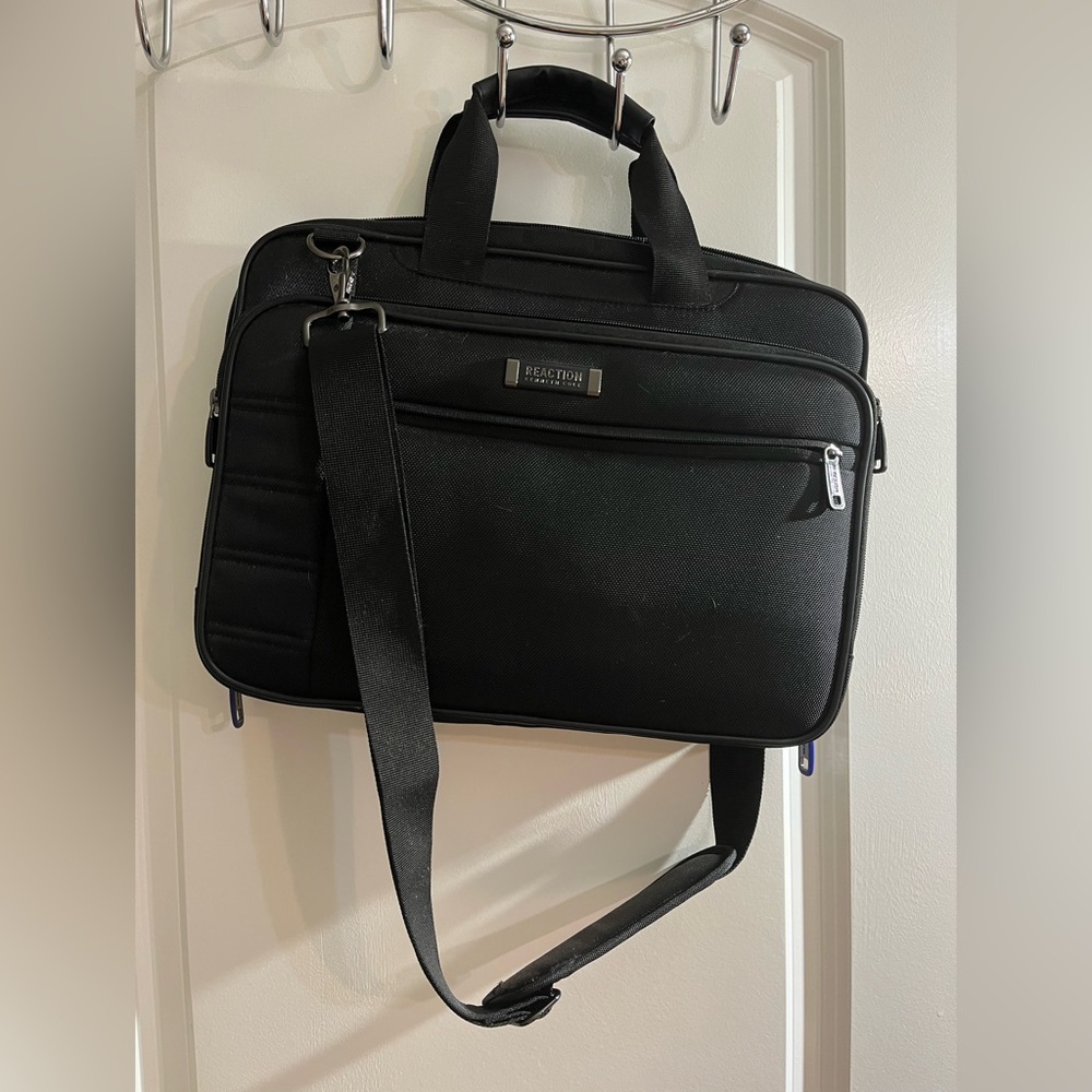 Kenneth Cole Black Laptop Bag